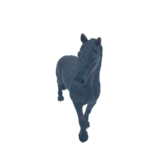 2009 Schleich Freisian Horse D-73527 Realistic Black Figure - Picture 10 of 16
